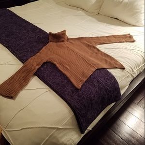 EUC Mystree dolman camel/tan sweater, size Small